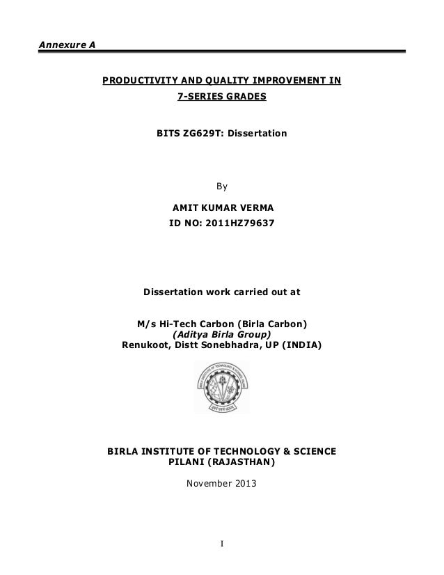 bits pilani dissertation grades bits pilani dissertation grades